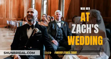 Ned's Wedding Role: Best Man Zach's Wedding
