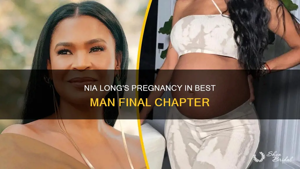 was nia long pregnant during the best man final chapter