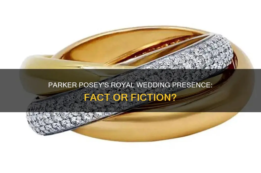 was parker posey at the royal wedding