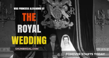 Was Princess Alexandra Present at the Royal Wedding?