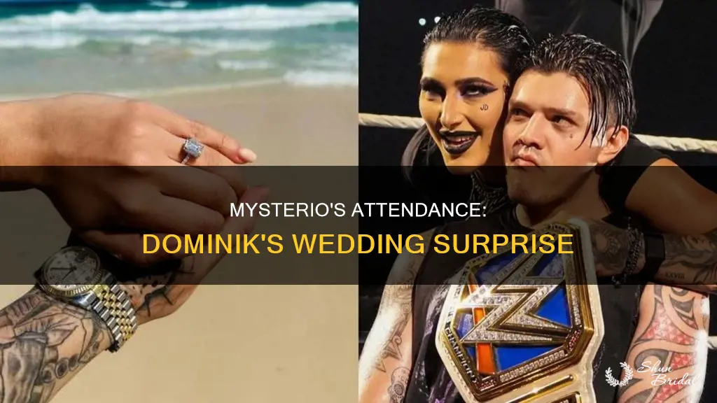 was rey mysterio at dominiks wedding