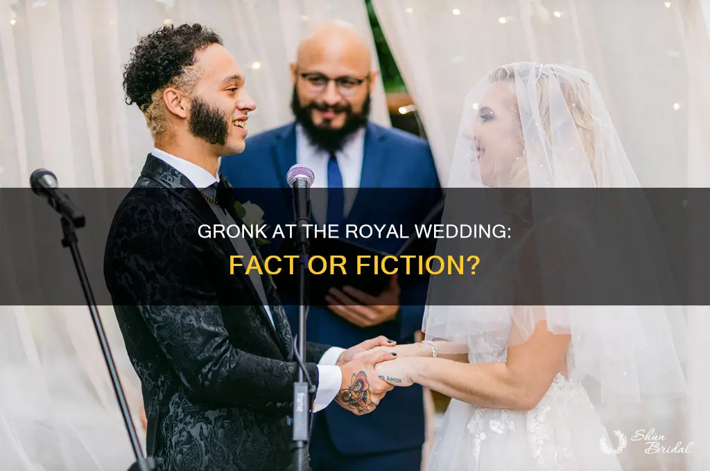 was rob gronkowski at the royal wedding