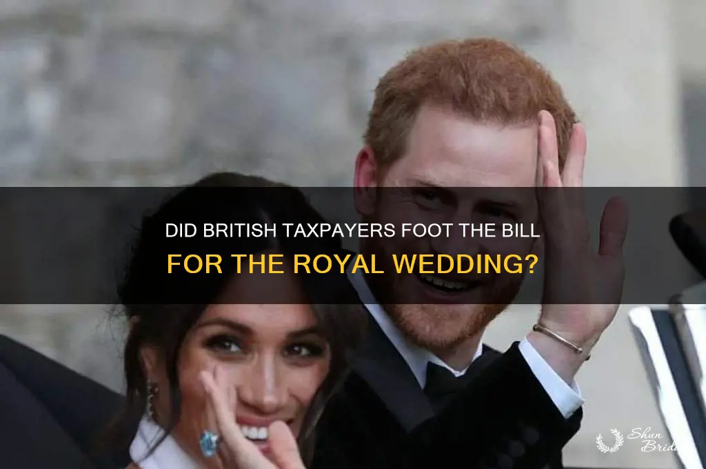 was royal wedding charged back to british people