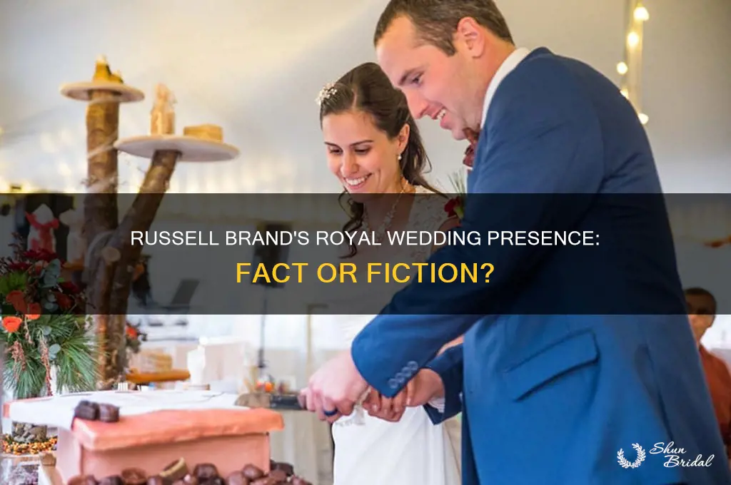 was russell brand at the royal wedding