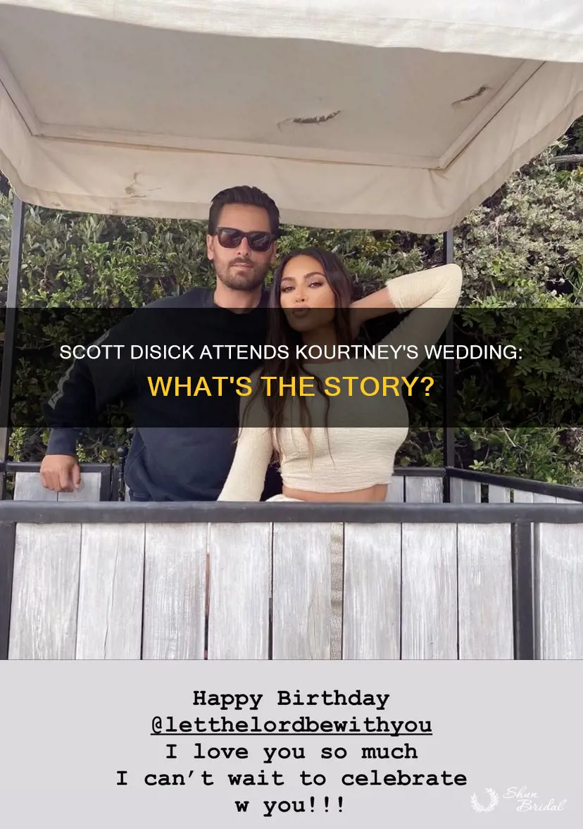 was scott at kourtney