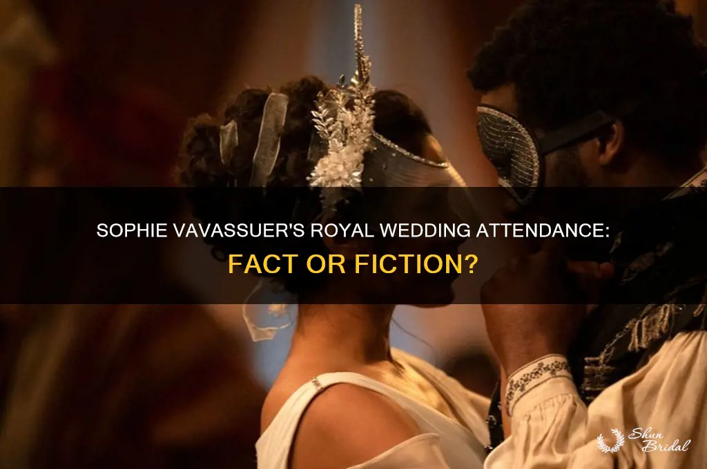 was sophie vavassuer at the royal wedding yesterday