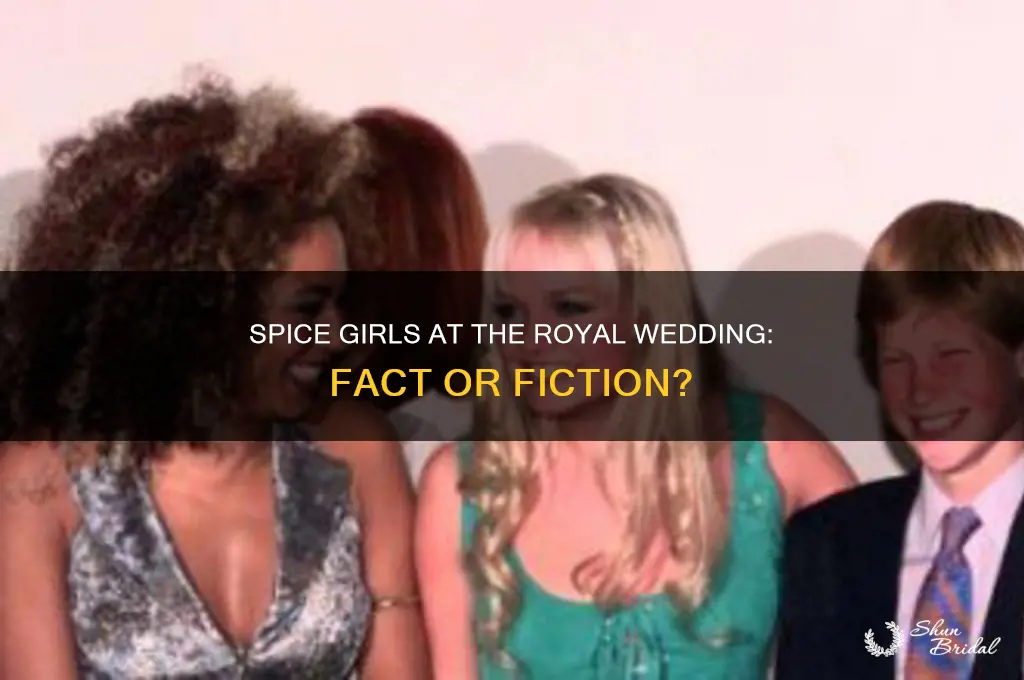 was spice girls at the royal wedding