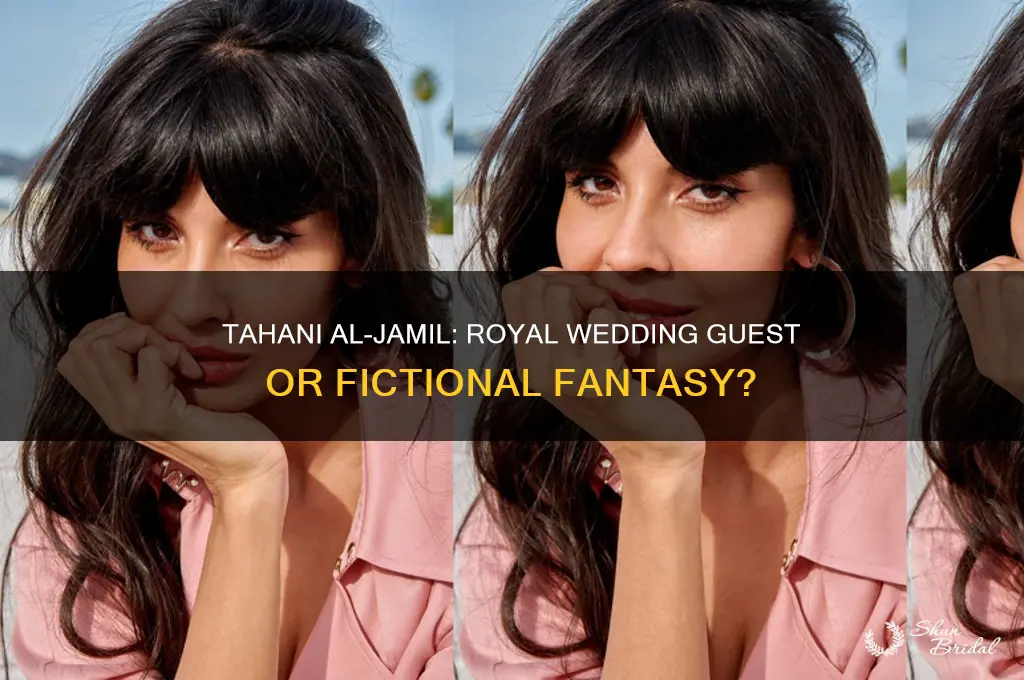 was tahani al-jamil at royal wedding
