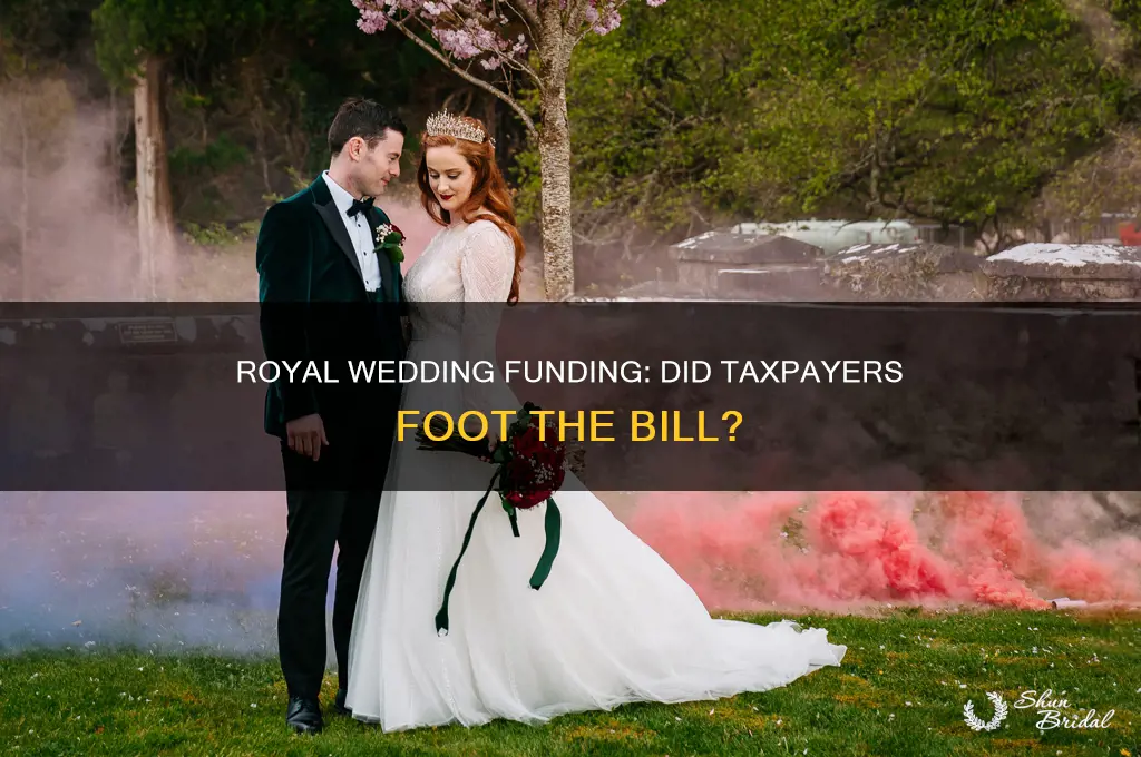 was tax payers money used for the royal wedding