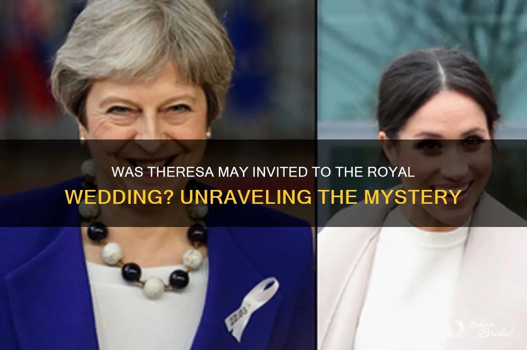 was teresa may at royal wedding