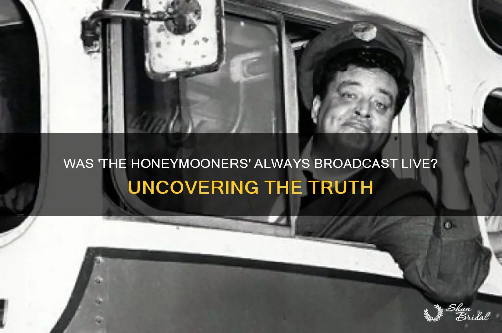 was the honeymooners always broacast live