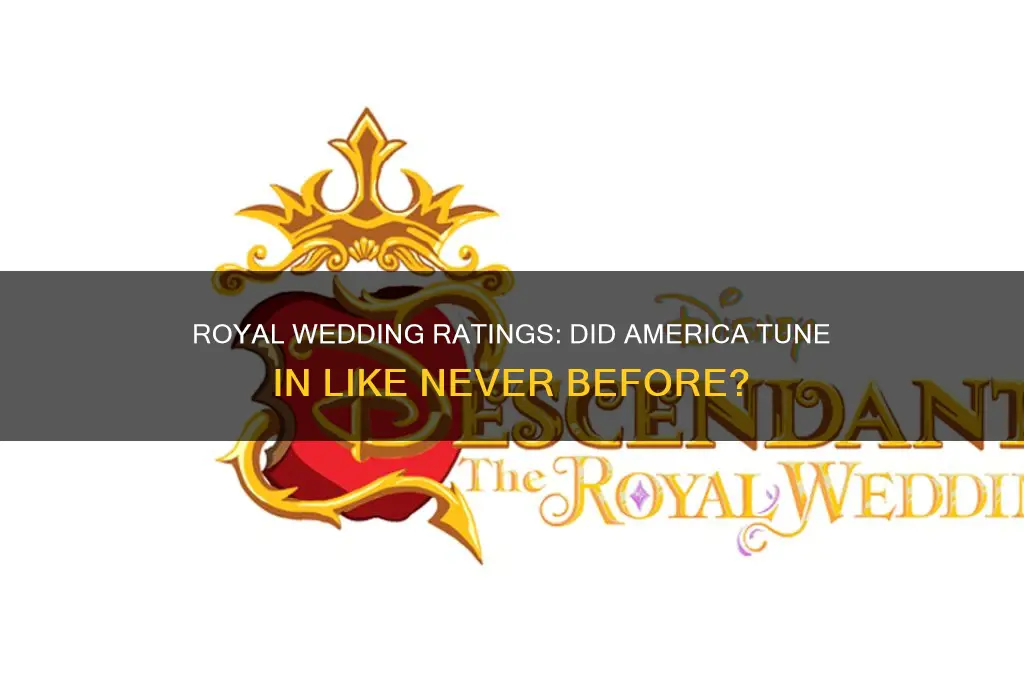 was the royal wedding the highest rating in america