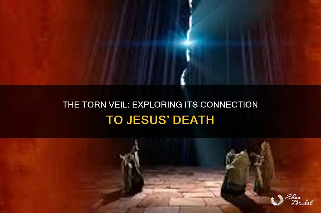 was the veil torn when jesus died