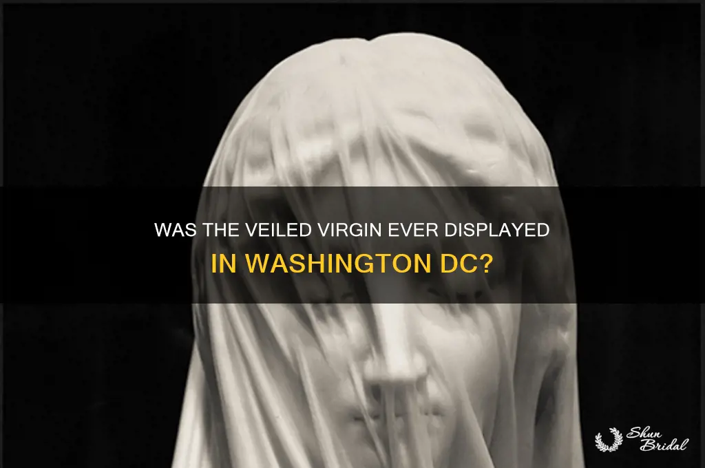 was the veiled virgin ever in washington dc