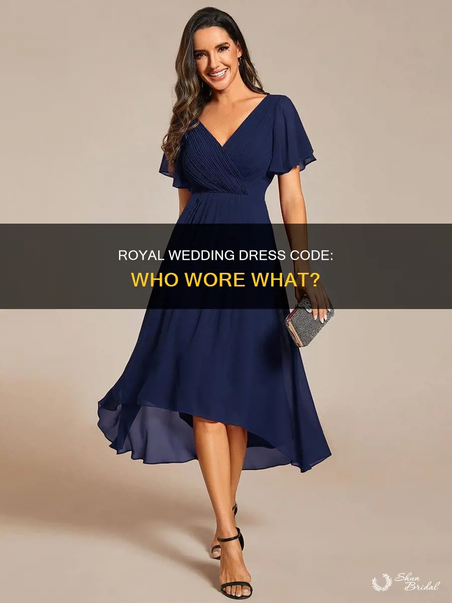 was there a dress code at the royal wedding
