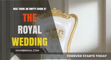 The Royal Wedding Mystery: Was an Empty Chair Present?