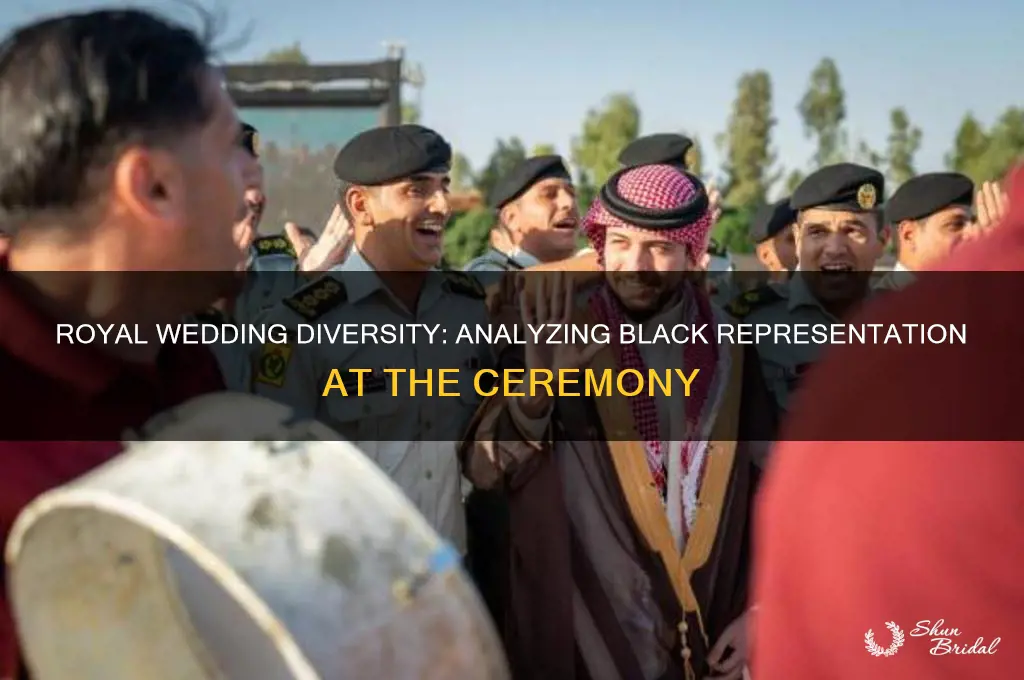 was there more black people at the royal wedding