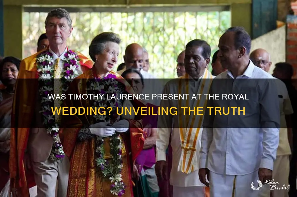 was timothy laurence at the royal wedding