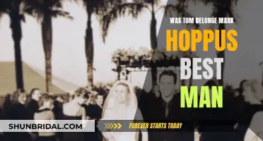 Who Was Mark Hoppus' Best Man?