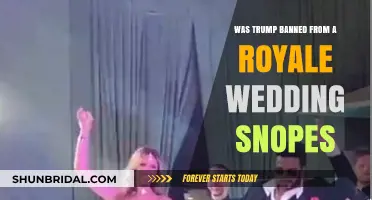 Trump's Royal Wedding Ban: Fact-Checking the Snopes Claim
