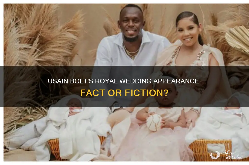 was usain at the royal wedding