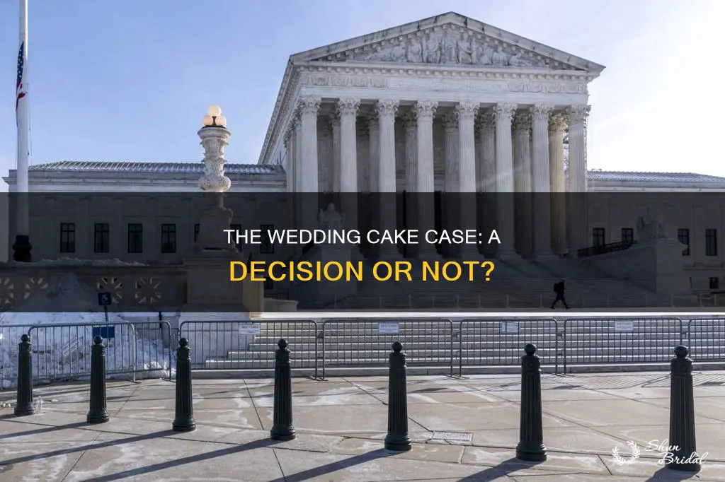 was wedding cake case decided