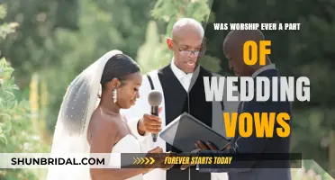 Worship in Wedding Vows: Historical Presence or Modern Misconception?