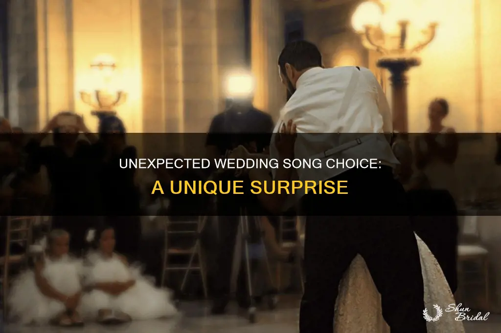wasn t expecting that wedding song