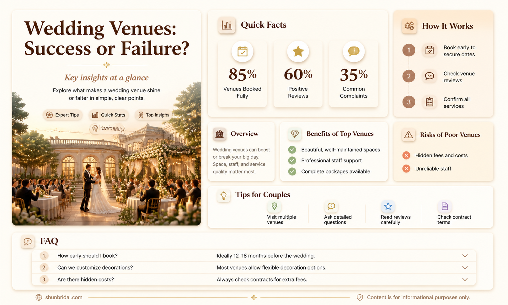 are all wedding venues successful