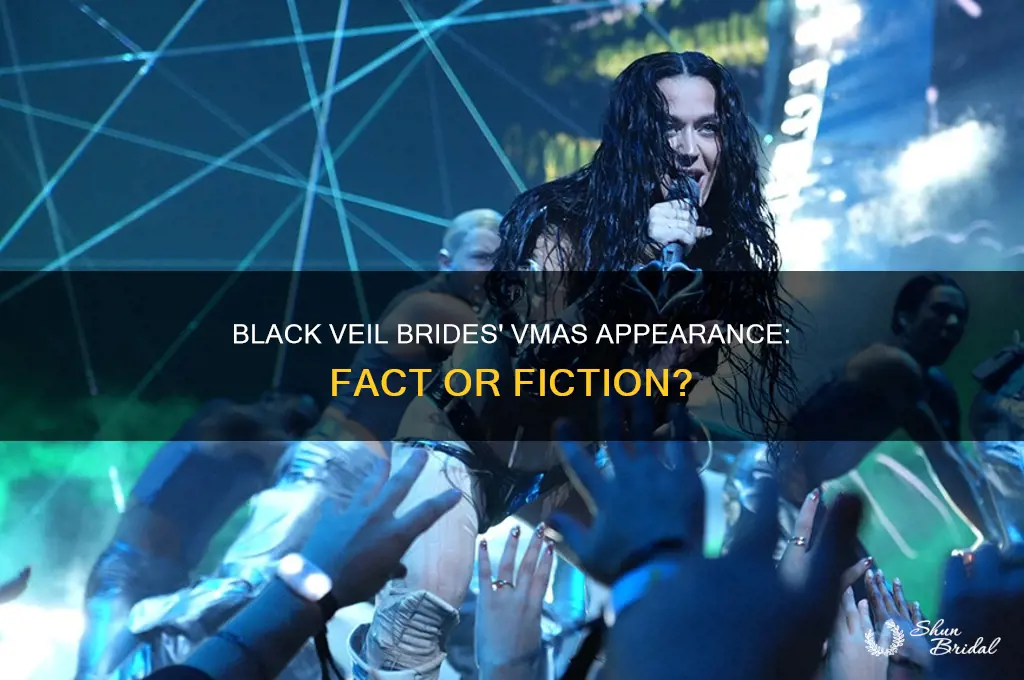were black veil brides at the vmas