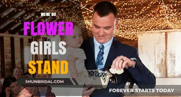 Where Do Flower Girls Stand During Wedding Ceremonies?