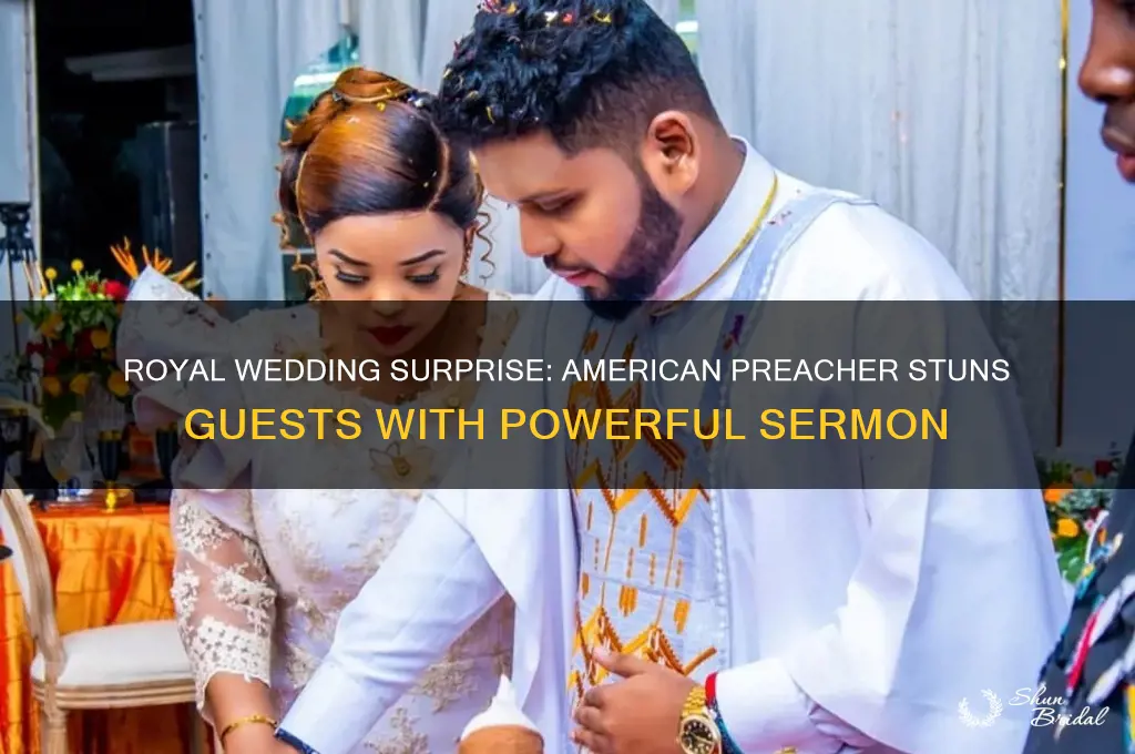 were guest stunned by american precher at royal wedding