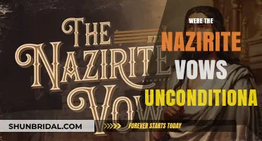 Exploring the Nazirite Vows: Were They Truly Unconditional?