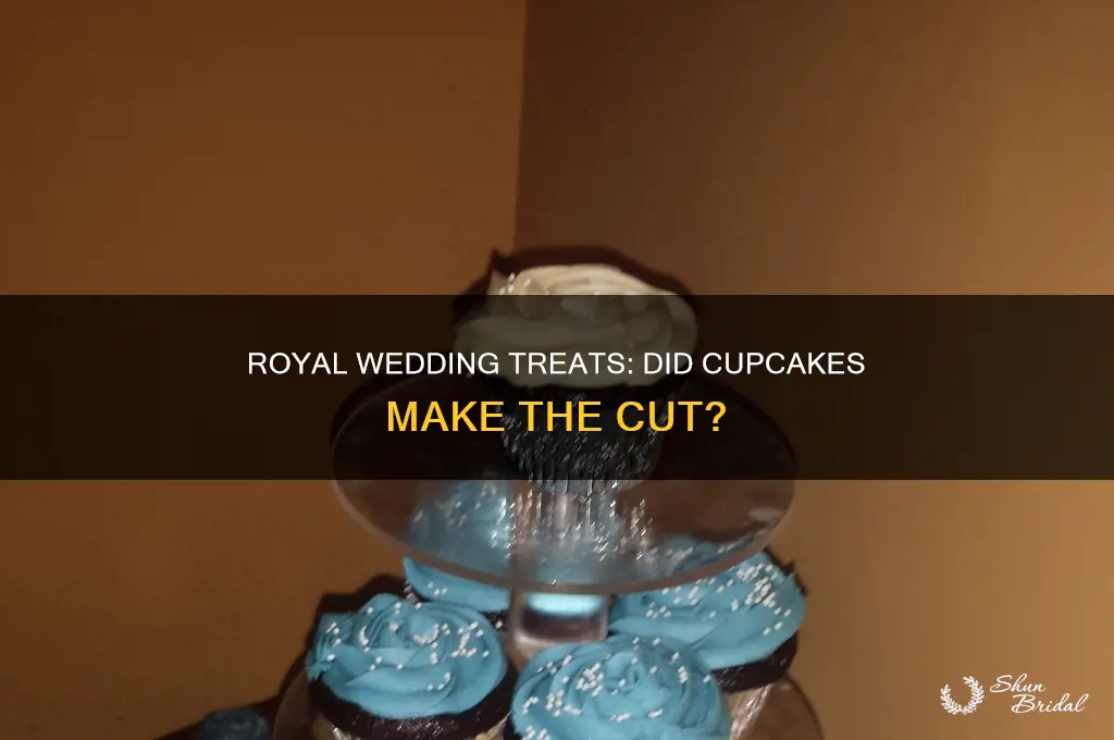 were there cupcakes at the royal wedding