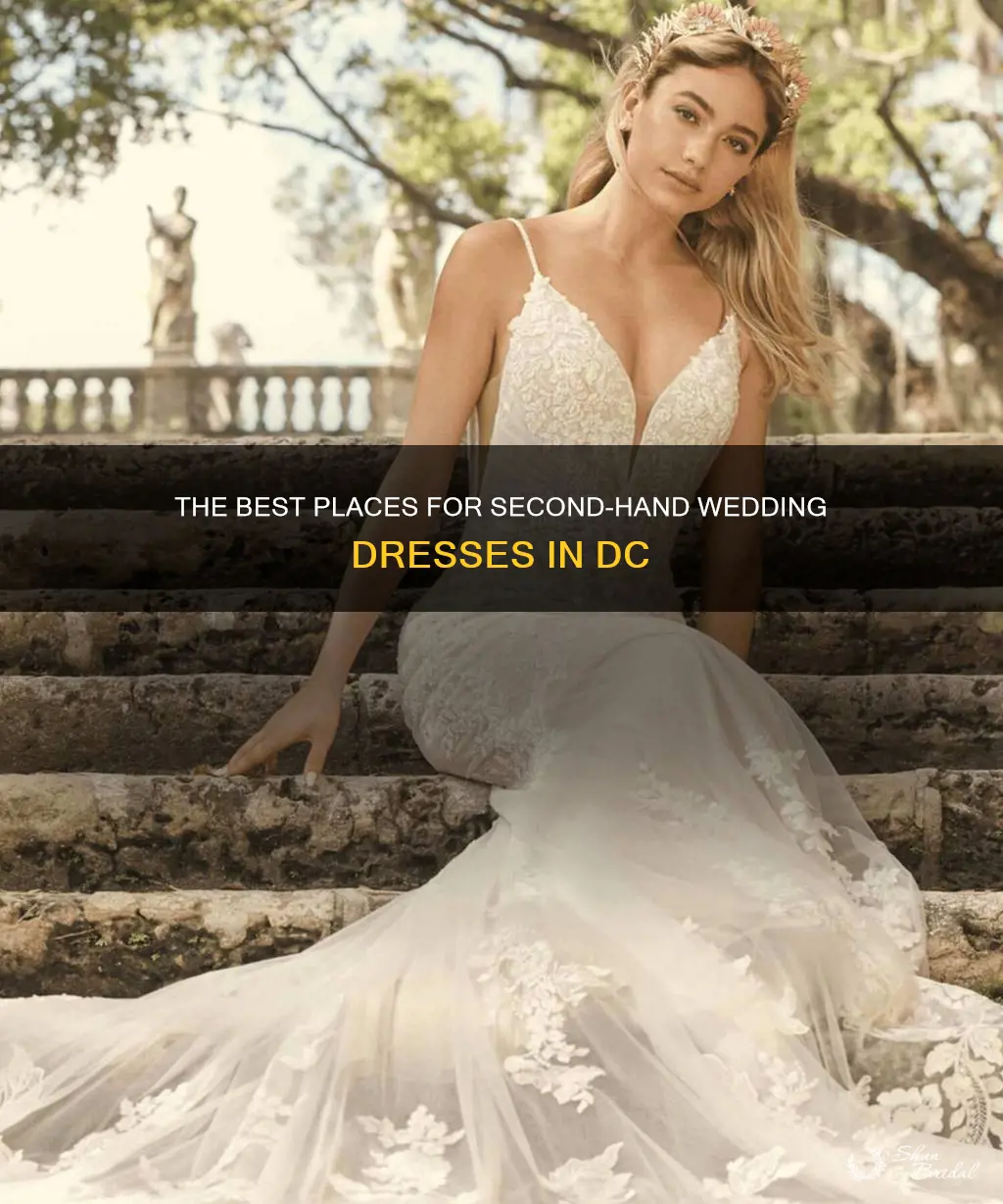 were to buy a second hand wedding dress dc