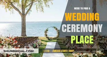 Discovering the Perfect Wedding Ceremony Venue: Tips and Locations