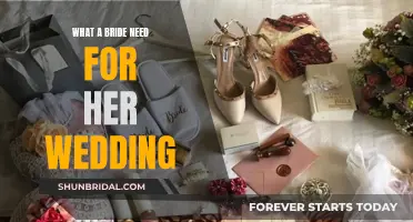Bride's Wedding Day: Essential Items for the Big Day