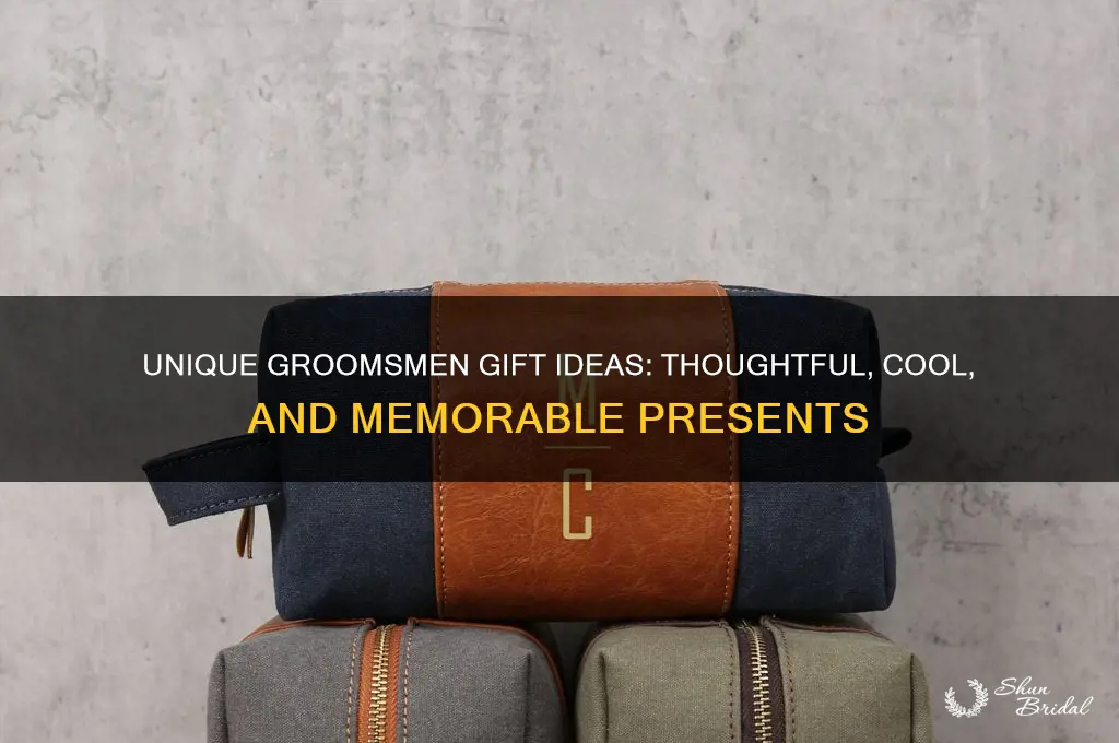 what a cool gift for groomsmen