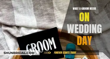 Groom's Wedding Day: A Guide to Essentials