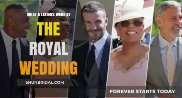 Royal Wedding Guest List: A-List Celebrities and Notable Attendees