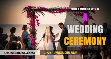Minister's Wedding Words: Crafting Sacred Vows for a Lifetime Union