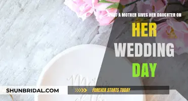 A Mother’s Timeless Gift: Love, Wisdom, and Legacy on Her Wedding Day