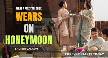 Pakistani Bride's Honeymoon Wardrobe: A Cultural Fusion of Elegance and Tradition