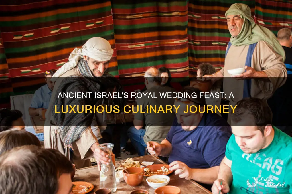 what a royal wedding feast in ancient israel was like
