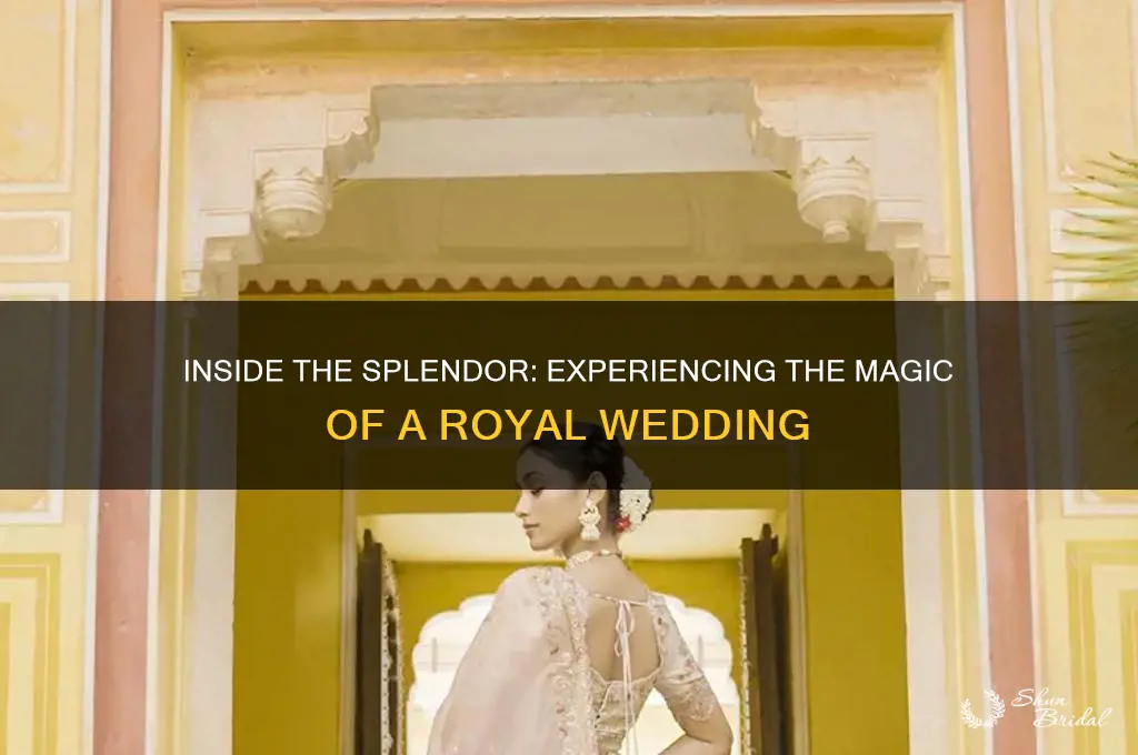 what a royal wedding is like