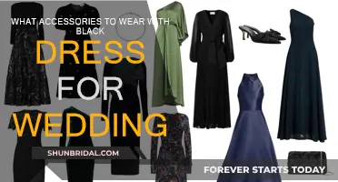 Black Dress Wedding Accessories: Elevate Your Look