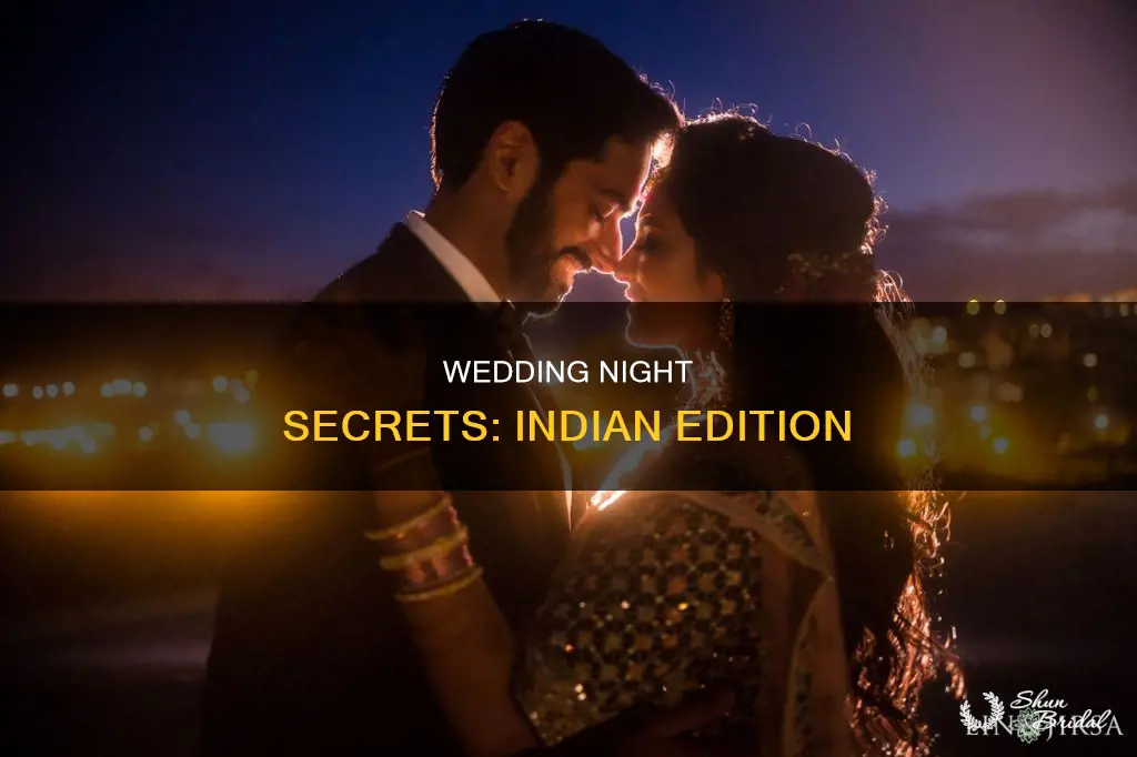 what actually happens on an indian wedding night