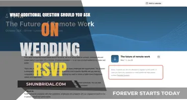 RSVPs: Questions to Enhance Your Wedding Experience