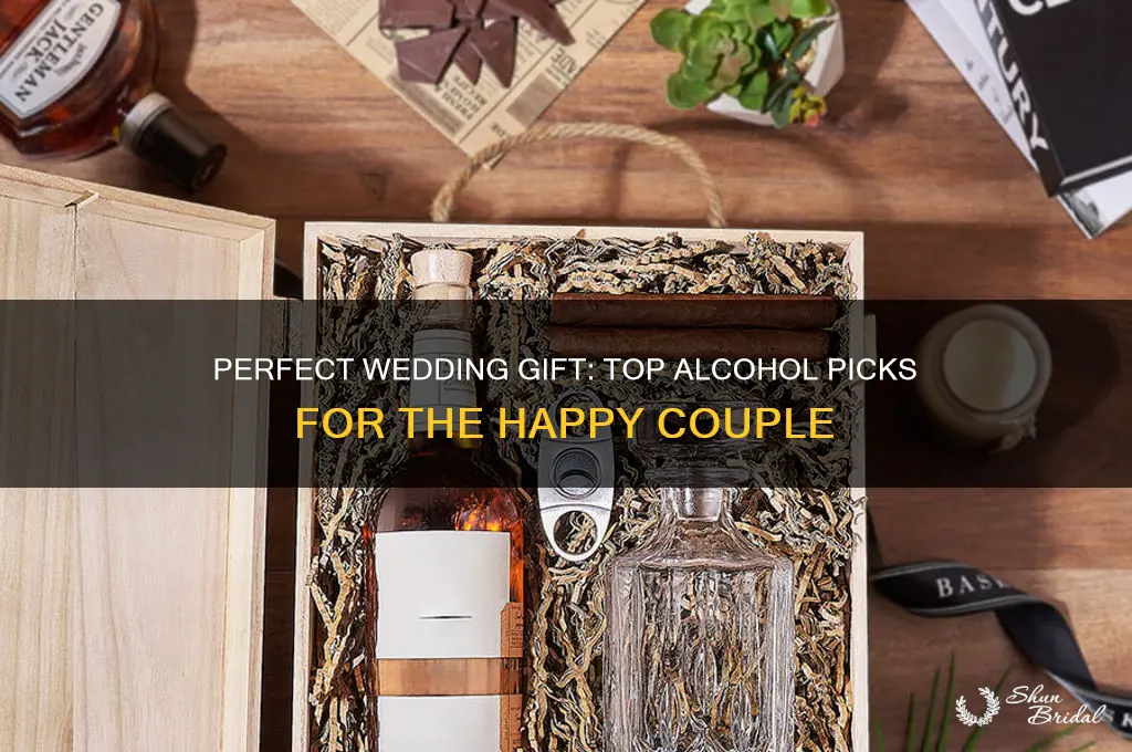what alcohol do i buy to gift at a wedding