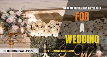 Wedding Decorations: Essential Items for Your Special Day
